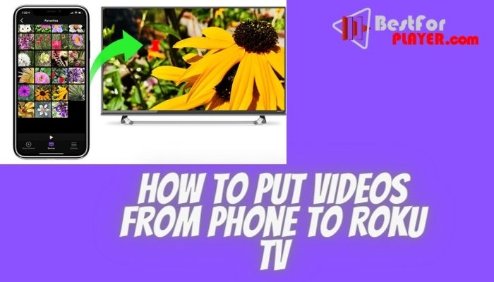 How to put videos from phone to Roku TV