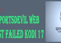 SportsDevil Web Request Failed Kodi 17