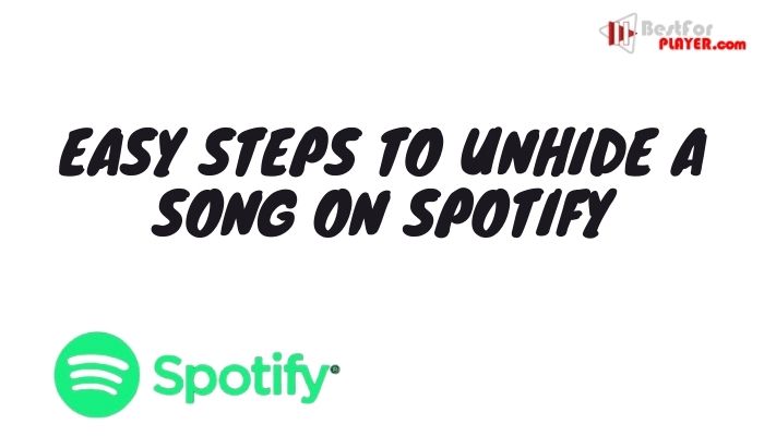 Easy steps to unhide a song on Spotify