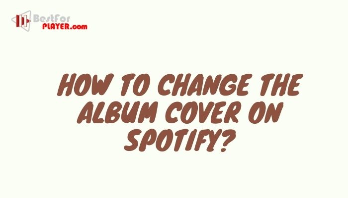 How To Change The Album Cover On Spotify? - Best For Player
