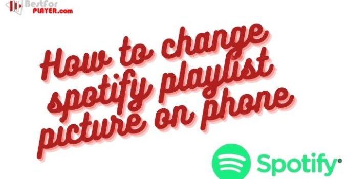 How to change spotify playlist picture on phone