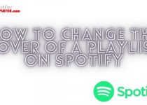 How to change the cover of a playlist on spotify