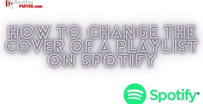 How to change the cover of a playlist on spotify