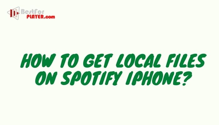 How to get Local Files on Spotify iPhone