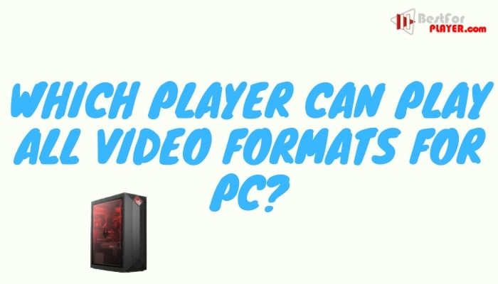 Which player can play all video formats for PC