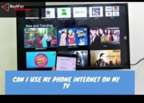 Can i use my phone internet on my tv