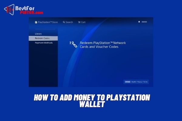 How to add money to playstation wallet