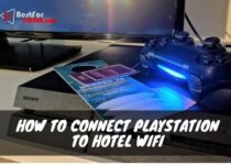 How to connect playstation to hotel wifi