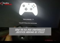 How to fix ps4 controller joystick moving by itself