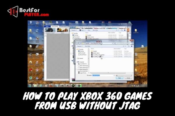 How to play xbox 360 games from usb without jtag