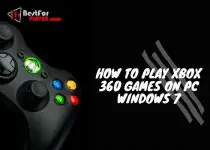 How to play xbox 360 games on pc windows 7