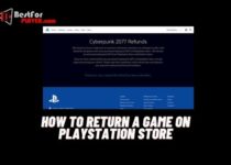 How to return a game on playstation store