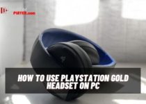 How to use playstation gold headset on pc