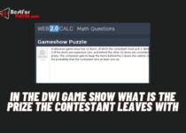 In the dwi game show what is the prize the contestant leaves with