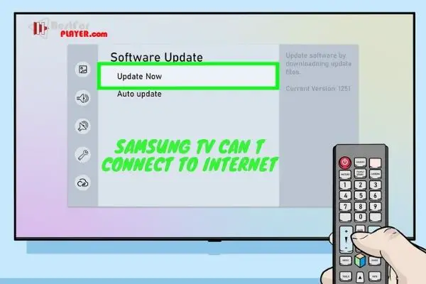 Samsung tv can t connect to internet