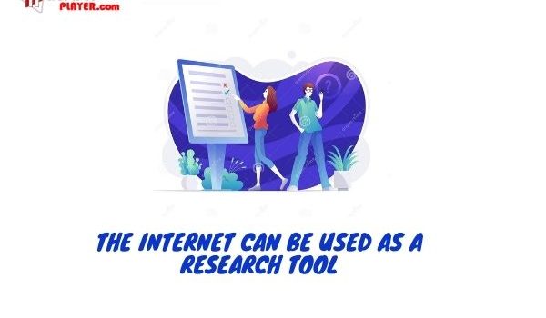 The internet can be used as a research tool