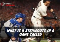 What is 5 strikeouts in a game called