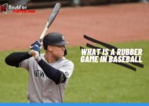 What is a rubber game in baseball