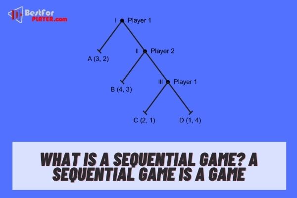 What is a sequential game a sequential game is a game