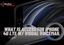 What is access for iphone 4g lte w visual voicemail