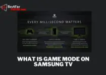What is game mode on samsung tv