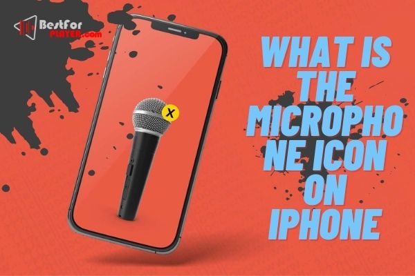 What is the microphone icon on iphone