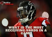 What is the most receiving yards in a game