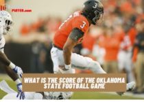 What is the score of the oklahoma state football game