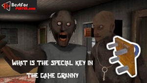 What is the special key for in the game granny