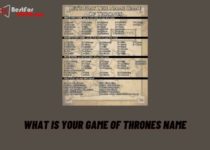 What is your game of thrones name