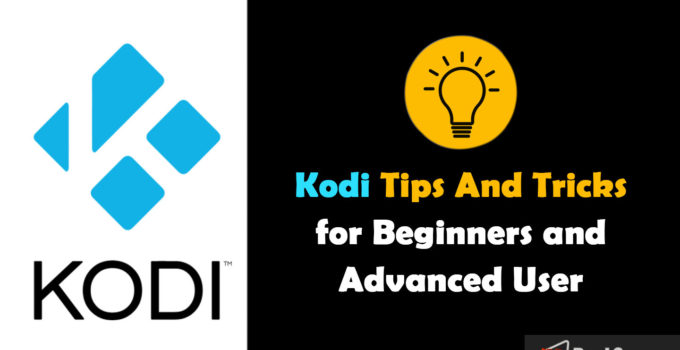 kodi tips and tricks