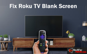 fix roku tv blank screen