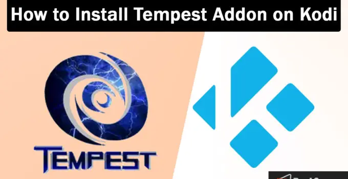 how to install tempest addon on kodi