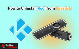 how to uninstall kodi from firestick